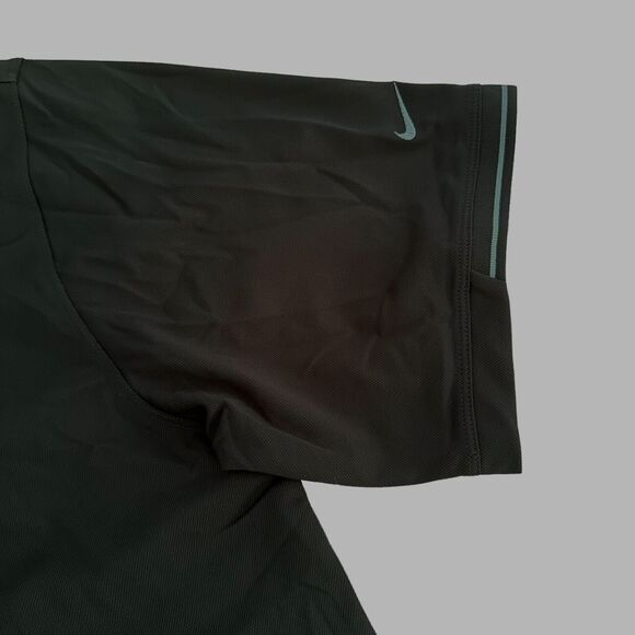 Nike Dri Fit Golf Polo Shirt Men's Size XL Navy Blue Short Sleeve Stretch - Picture 3 of 5